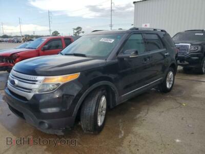 2012 Ford EXPLORER XLT, черный — VIN 1FMHK7D96CGA07654, Copart