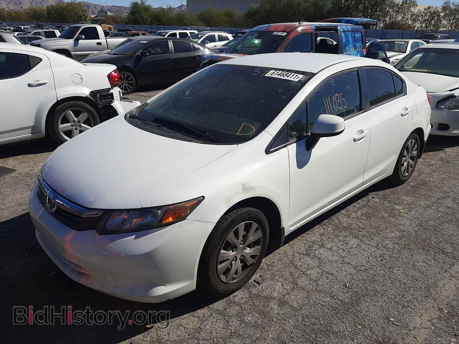 2012 HONDA CIVIC - VIN: 19XFB2F55CE323071 - Фото 2