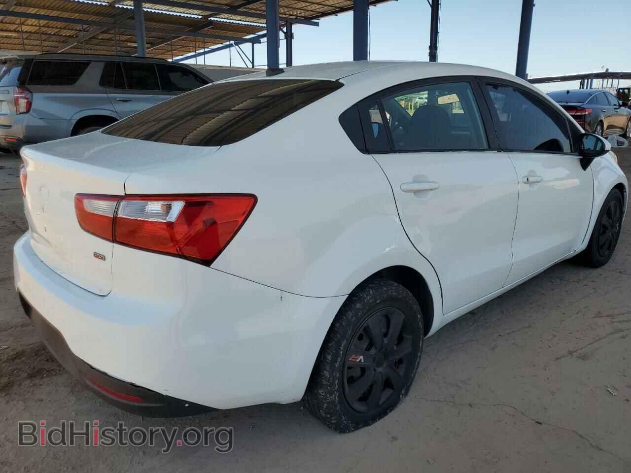 2013 KIA RIO - VIN: KNADM4A34D6306589 - Фото 3