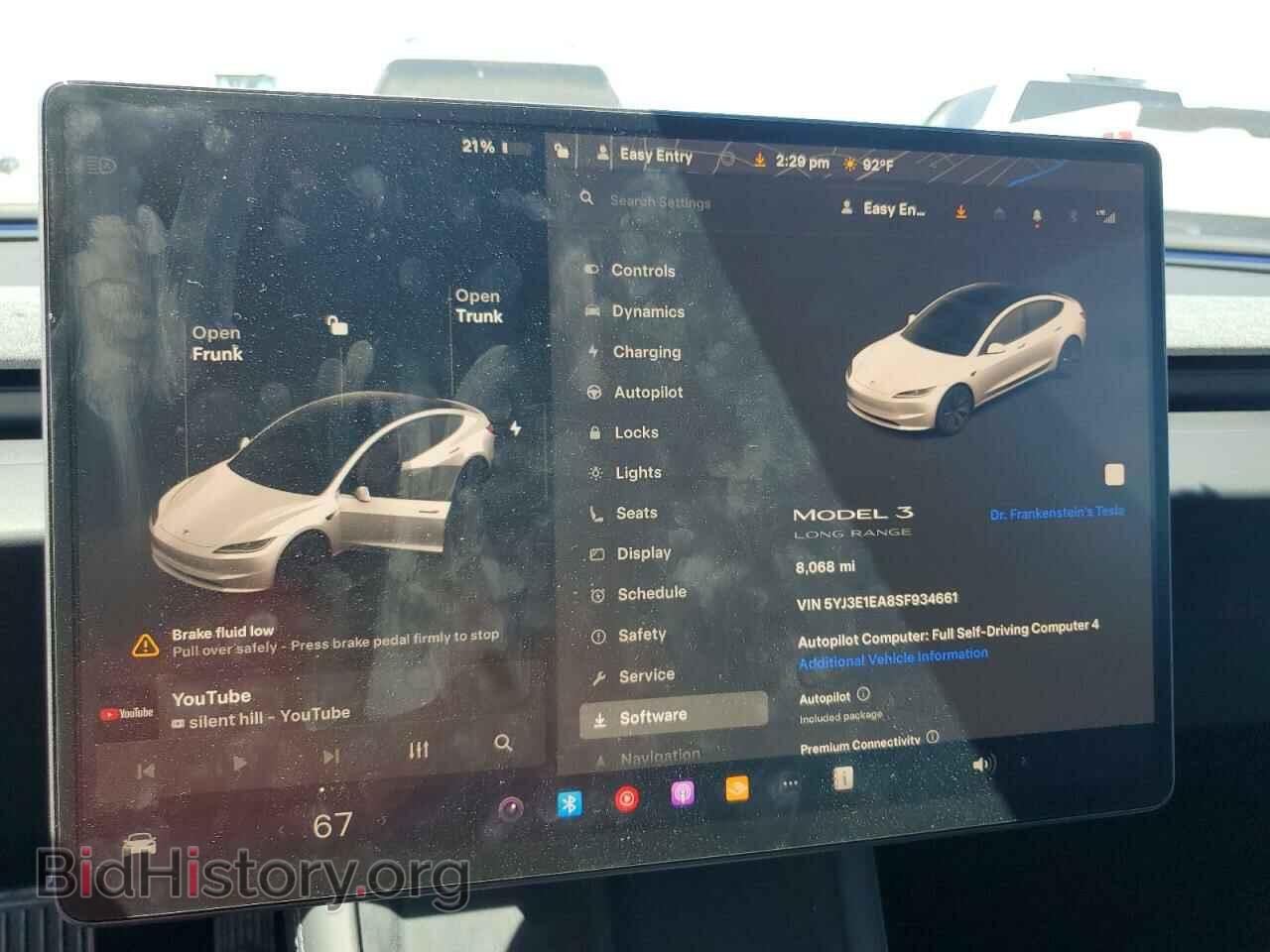 2025 TESLA MODEL 3 - VIN: 5YJ3E1EA8SF934661 - Photo 9