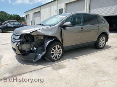 2013 Ford EDGE SEL, коричневый — VIN 2FMDK4JC1DBB74445, Copart