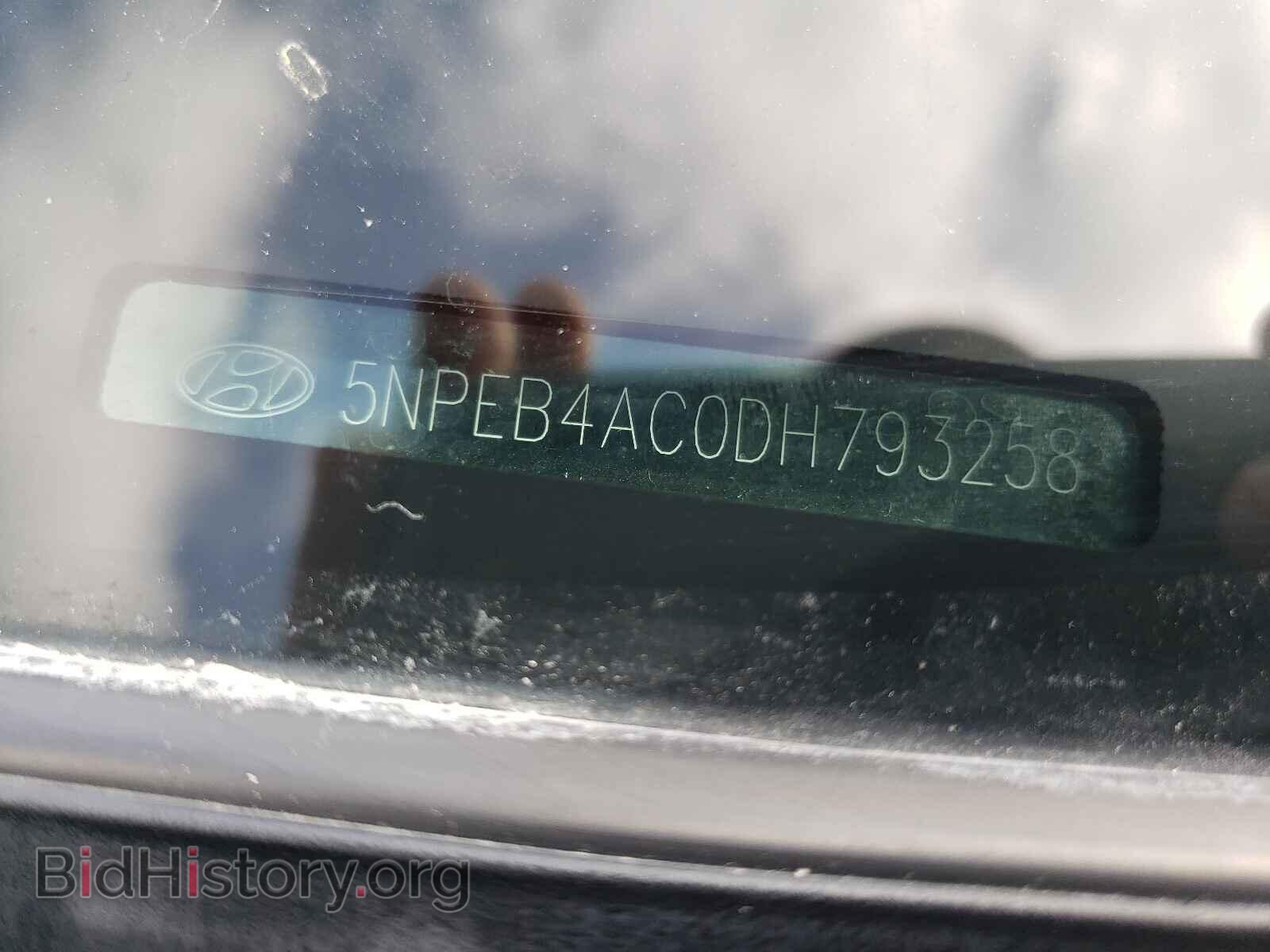 2013 HYUNDAI SONATA - VIN: 5NPEB4AC0DH793258 - Фото 10