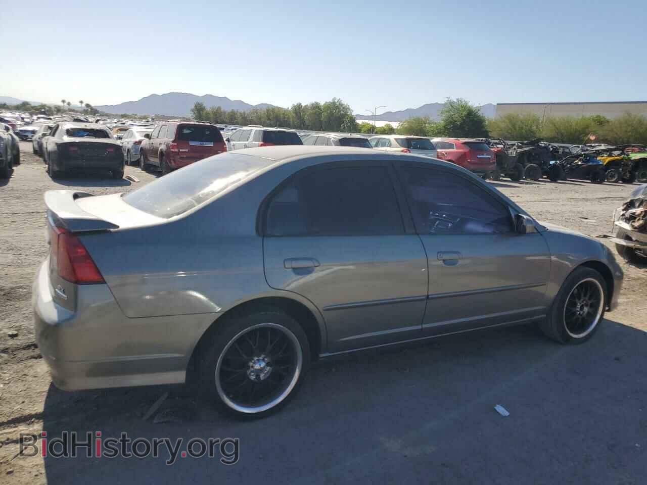 2005 HONDA CIVIC - VIN: 2HGES26705H545152 - Фото 3