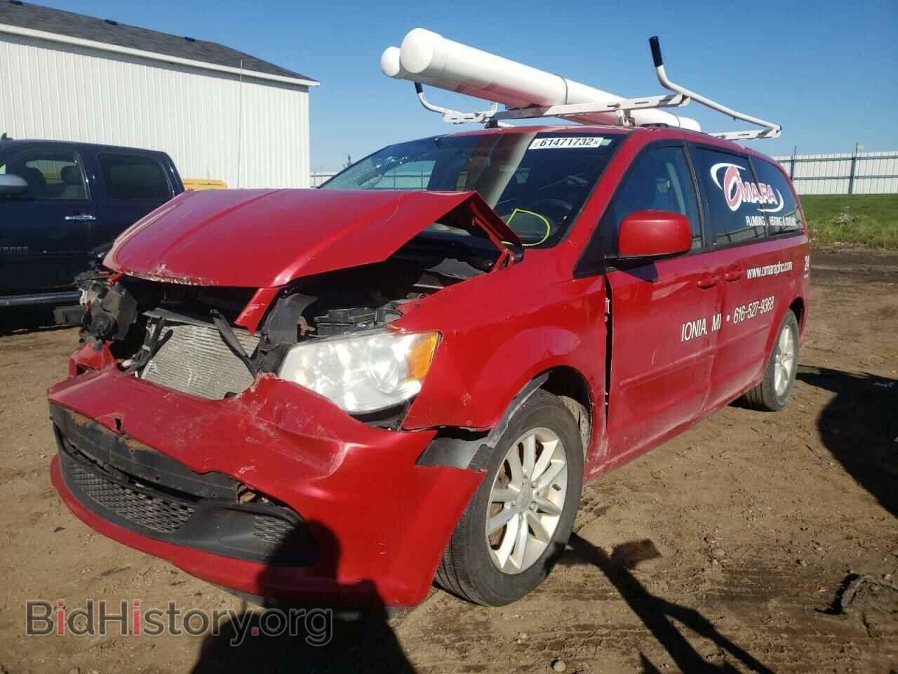 2013 DODGE CARAVAN - VIN: 2C4RDGCG7DR738502 - Фото 2