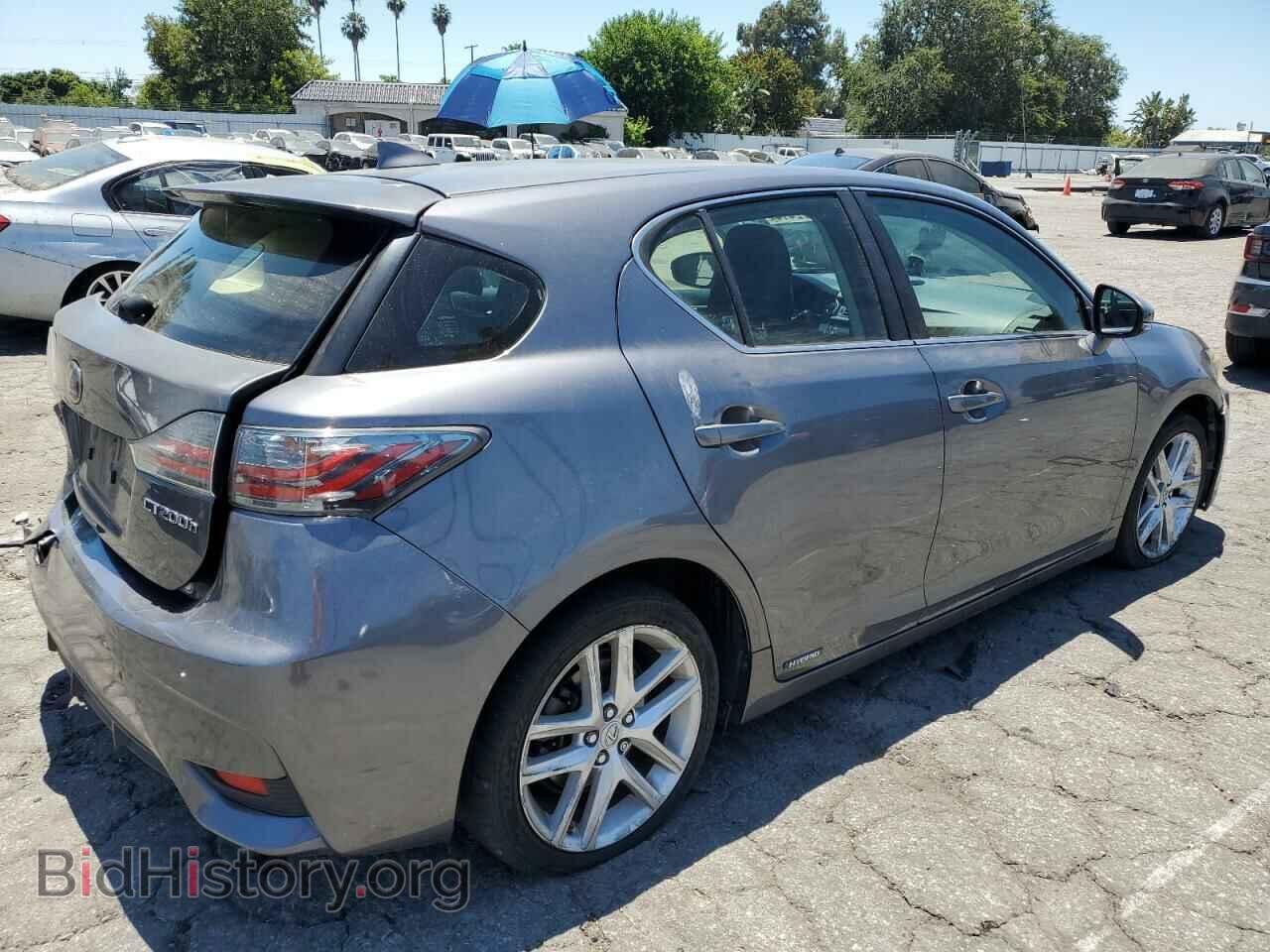2014 LEXUS CT 200 - VIN: JTHKD5BH1E2206693 - Фото 3