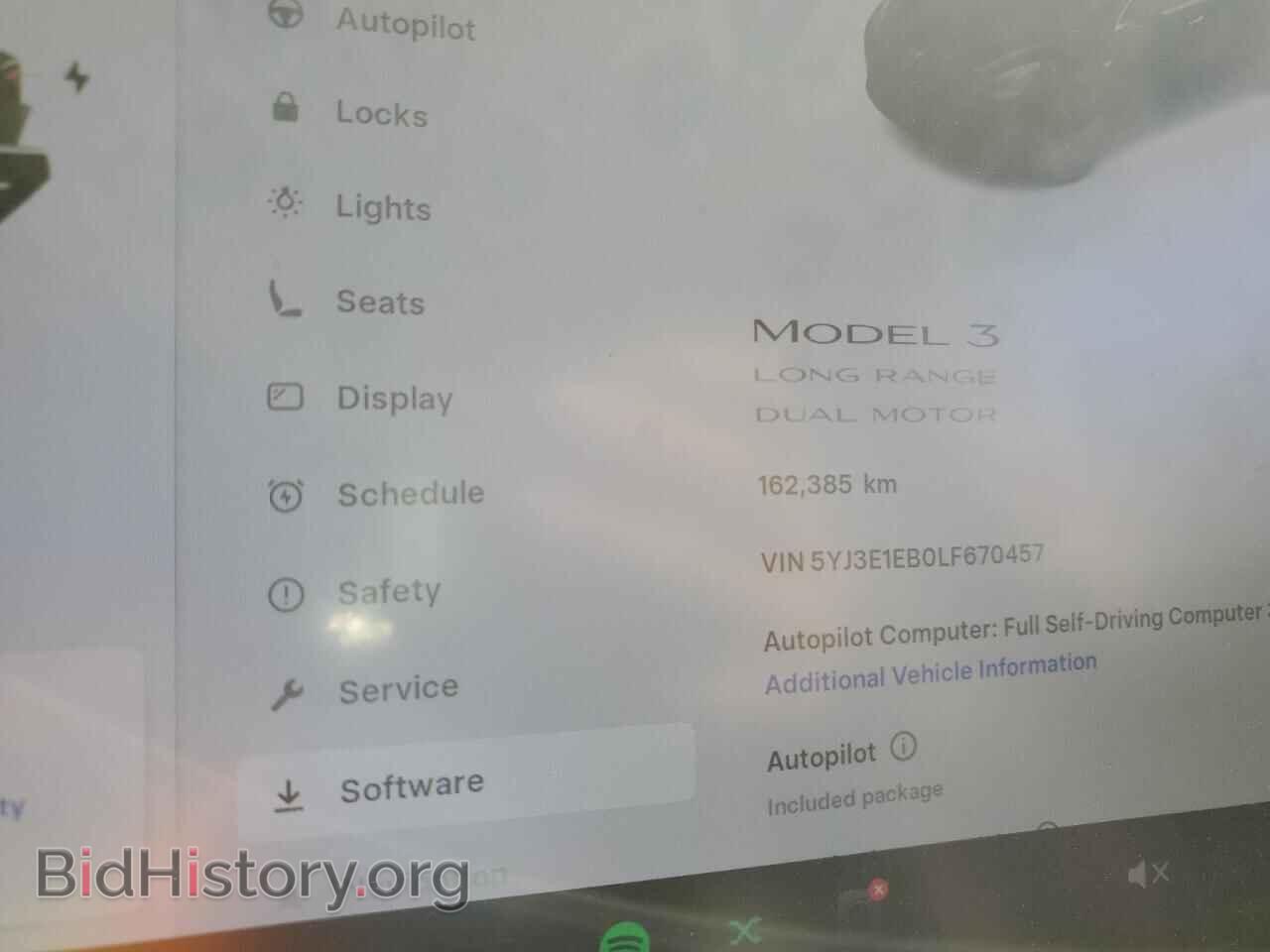 2020 TESLA MODEL 3 - VIN: 5YJ3E1EB0LF670457 - Фото 9