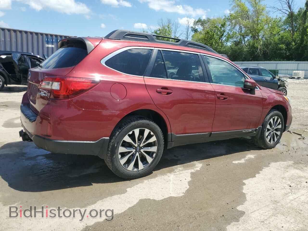 2015 SUBARU OUTBACK - VIN: 4S4BSBLC2F3220506 - Фото 3