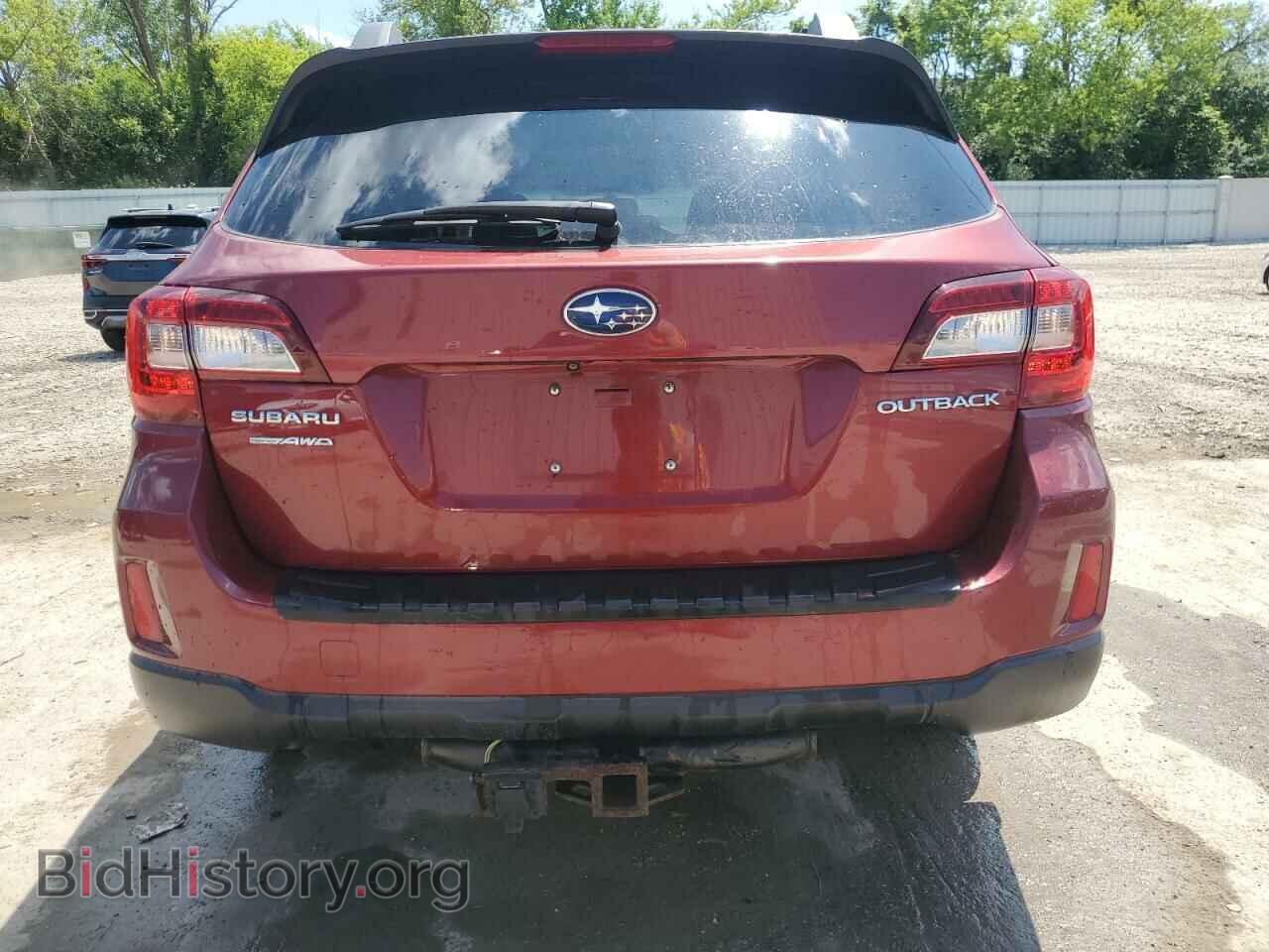 2015 SUBARU OUTBACK - VIN: 4S4BSBLC2F3220506 - Фото 6