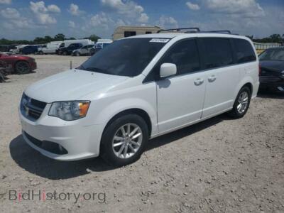 2019 Dodge CARAVAN SXT, белый — VIN 2C4RDGCG9KR797547, Copart