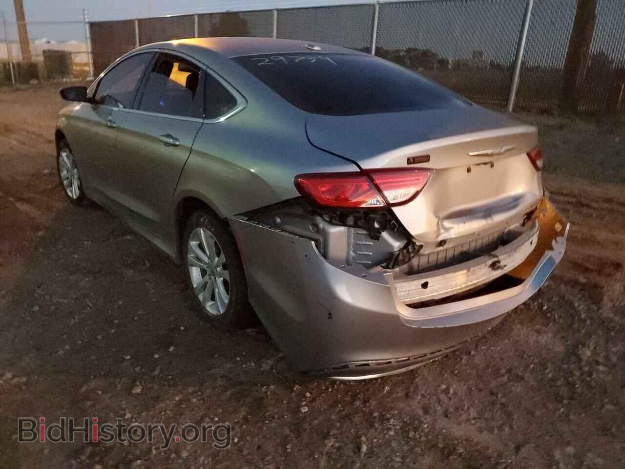 2015 CHRYSLER 200 - VIN: 1C3CCCAB7FN603887 - Фото 3