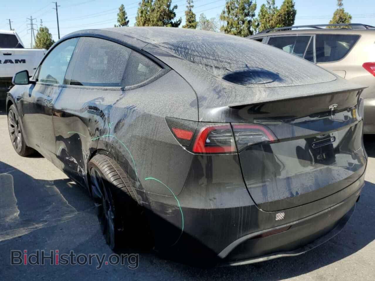 2024 TESLA MODEL Y - VIN: 7SAYGDEF7RF023036 - Фото 2
