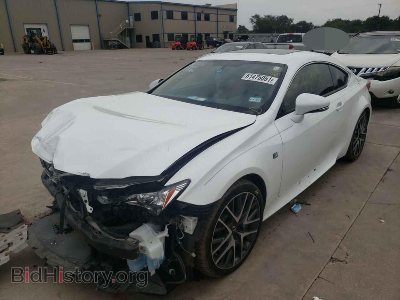 2016 LEXUS RC - VIN: JTHHA5BC1G5001092 - Фото 2