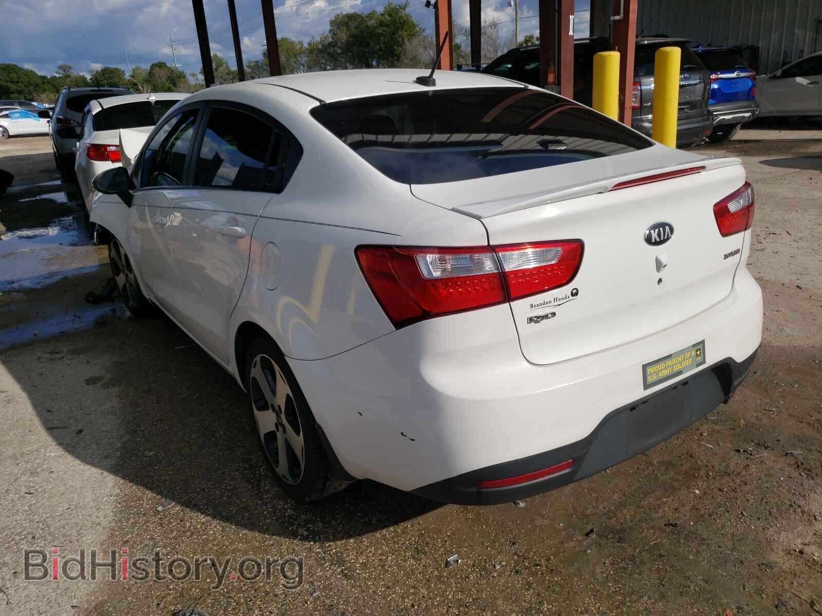 2013 KIA RIO - VIN: KNADN4A36D6248529 - Photo 3