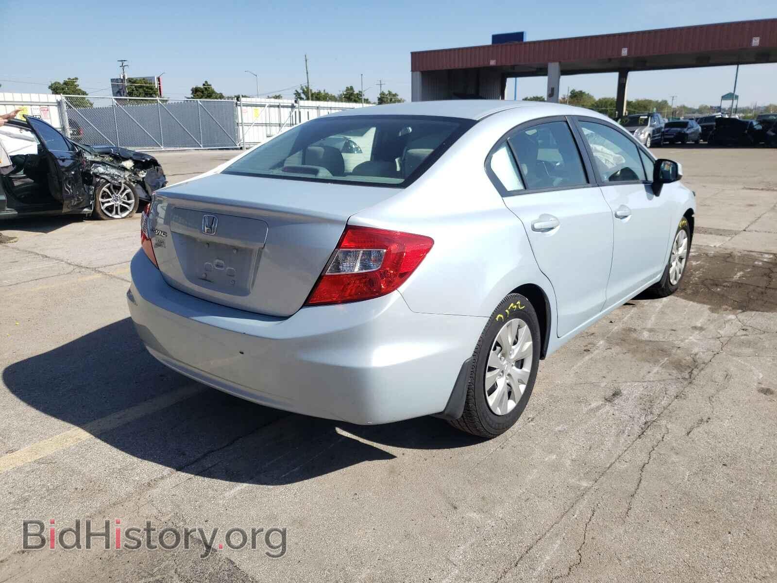 2012 HONDA CIVIC - VIN: 19XFB2F54CE075413 - Фото 4