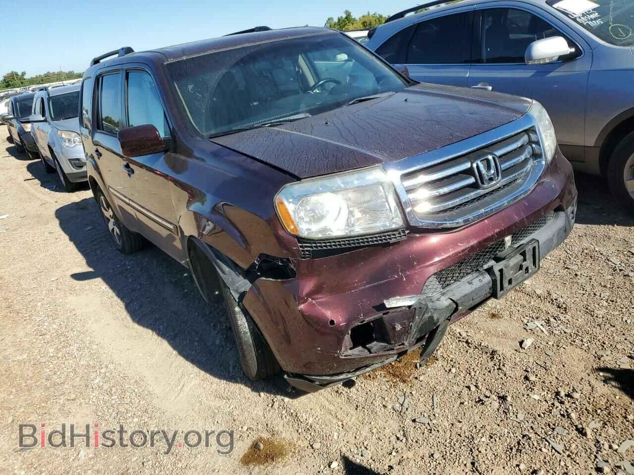 Photo 5FNYF4H94CB071798 - HONDA PILOT 2012