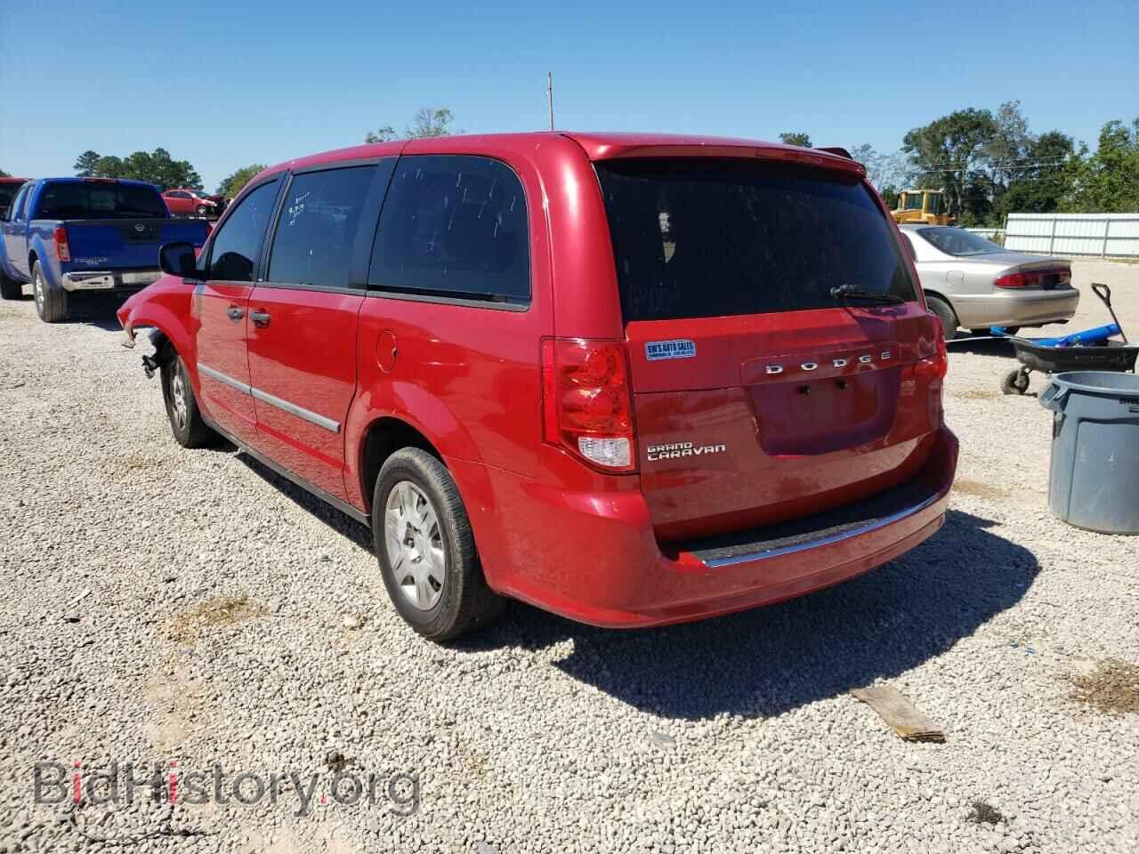 2012 DODGE CARAVAN - VIN: 2C4RDGBG8CR206403 - Фото 3