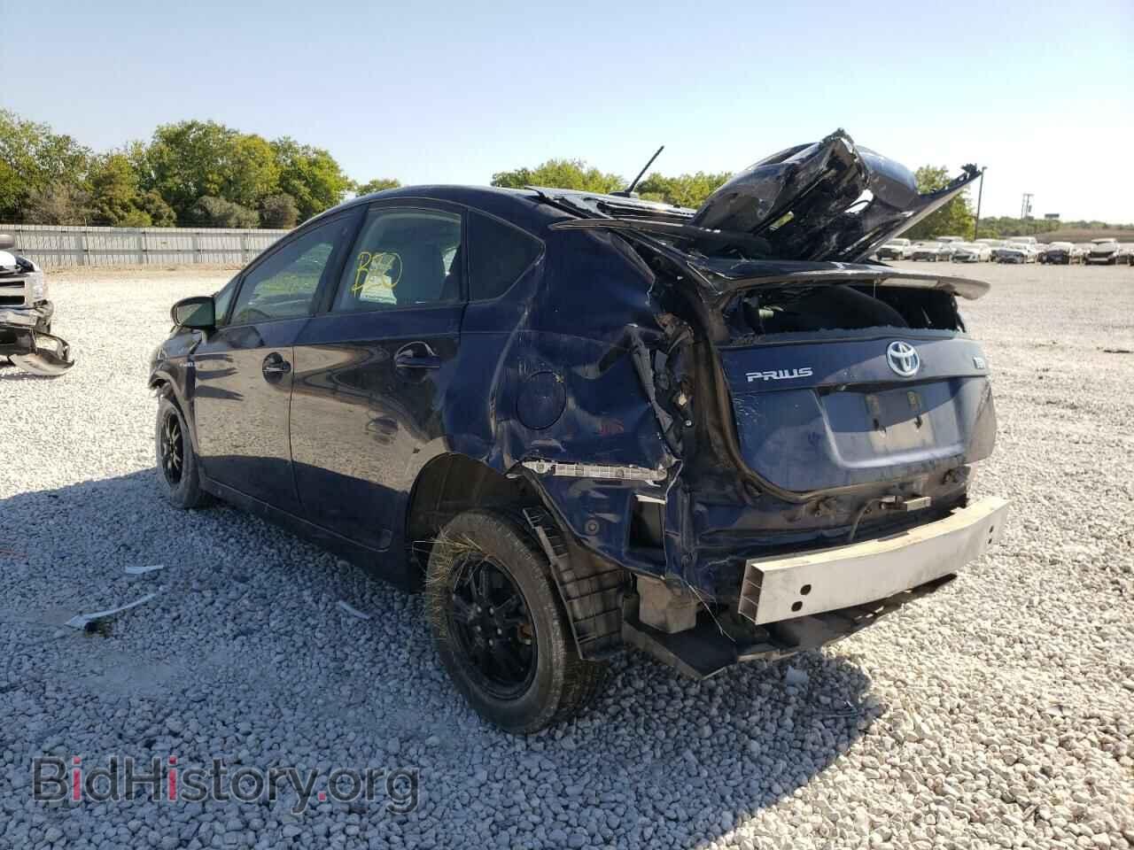 2014 TOYOTA PRIUS - VIN: JTDKN3DU8E0390927 - Фото 3
