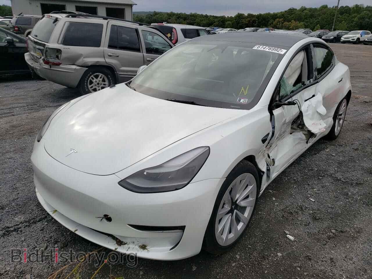 2022 TESLA MODEL 3 - VIN: 5YJ3E1EB2NF229688 - Photo 2