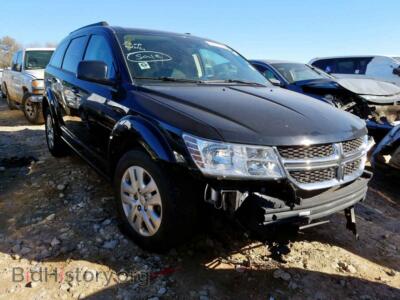 2017 Dodge JOURNEY SE, черный — VIN 3C4PDCAB4HT670329, Copart