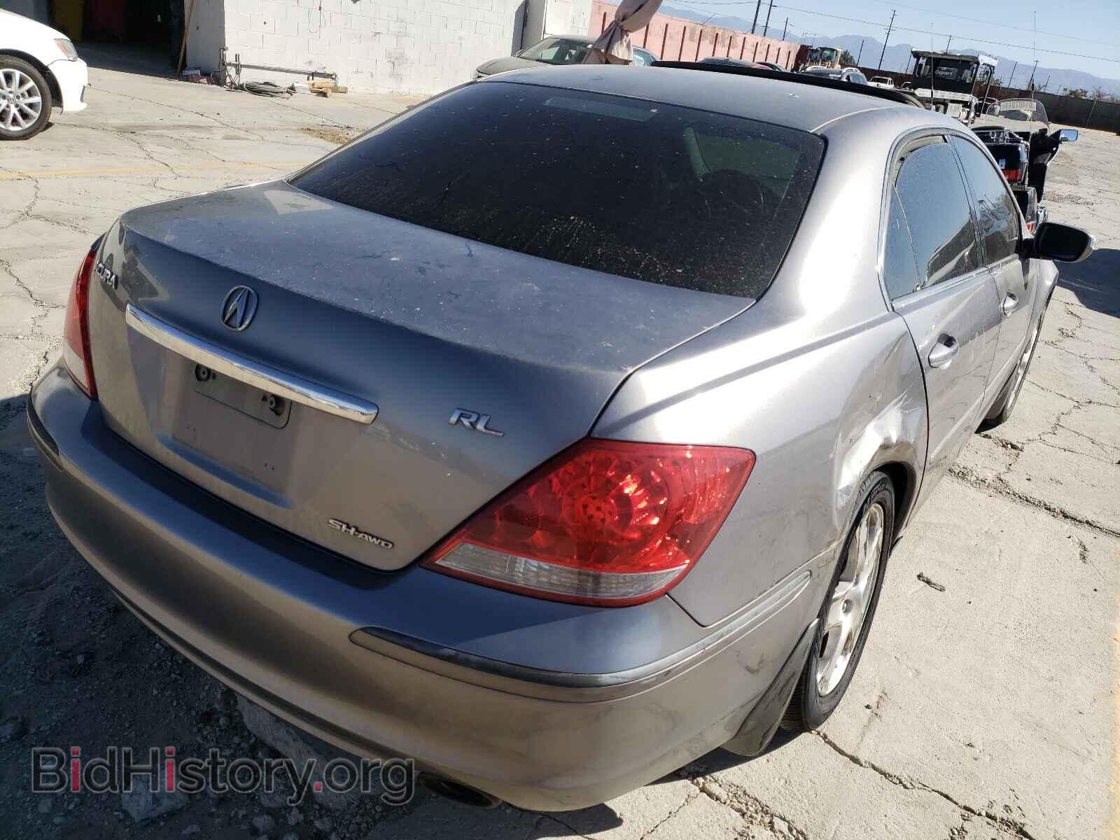 2007 ACURA RL - VIN: JH4KB16687C001070 - Фото 4
