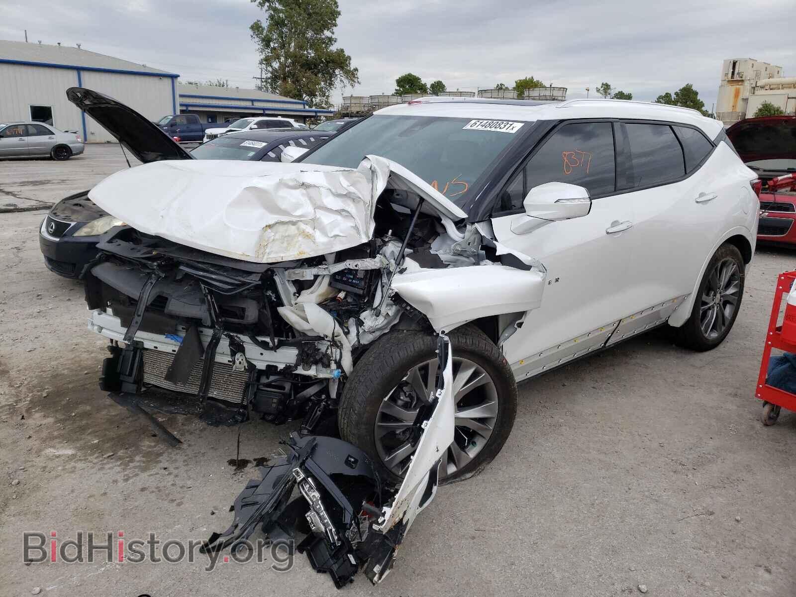 2021 CHEVROLET BLAZER - VIN: 3GNKBFRS2MS564801 - Фото 2