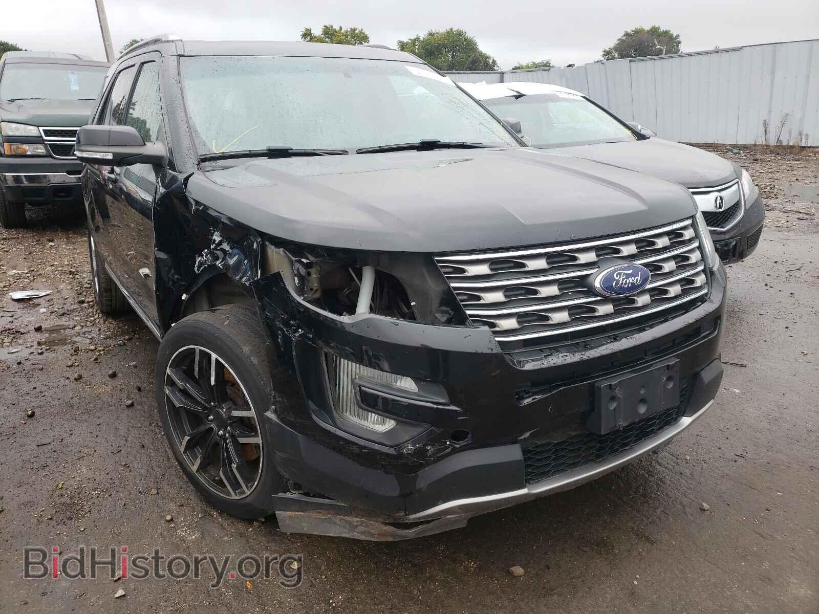 Фотография 1FM5K8D85GGB78482 - FORD EXPLORER 2016