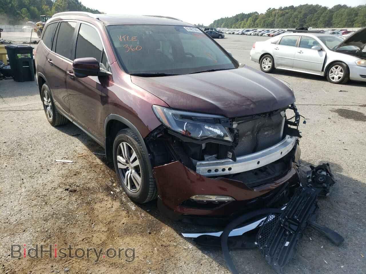 Фотография 5FNYF6H71GB088087 - HONDA PILOT 2016