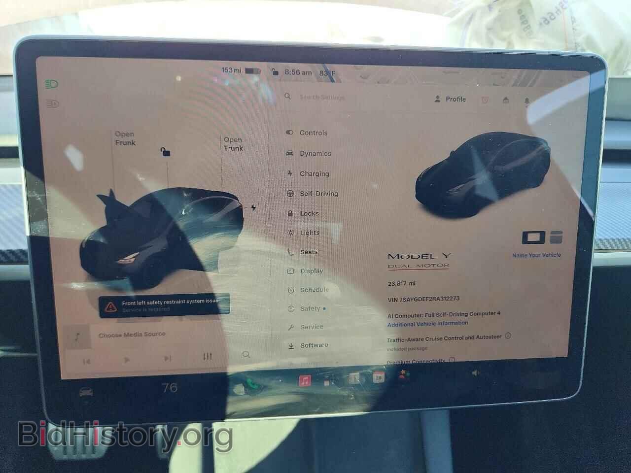 2024 TESLA MODEL Y - VIN: 7SAYGDEF2RA312273 - Photo 9