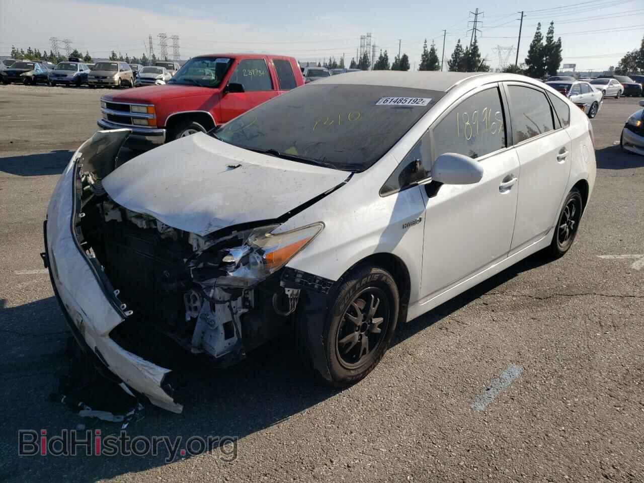 2013 TOYOTA PRIUS - VIN: JTDKN3DU6D5606873 - Фото 2