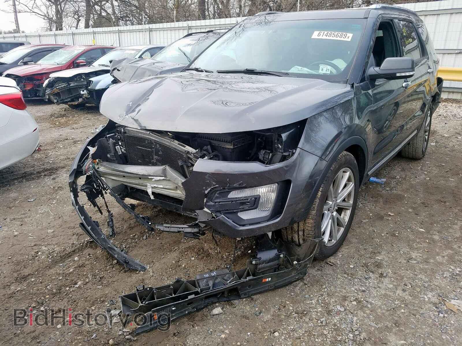 2016 FORD EXPLORER - VIN: 1FM5K8F81GGC07067 - Фото 2