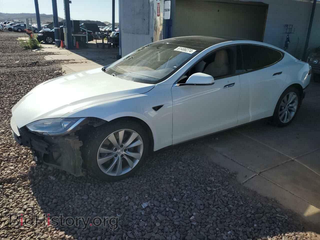 Photo 5YJSA1H21FF088567 - TESLA MODEL S 2015