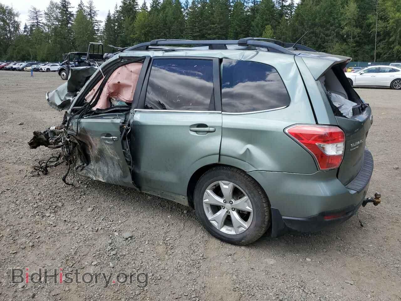 2014 SUBARU FORESTER - VIN: JF2SJAJC2EH415626 - Фото 2