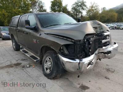 2012 Dodge RAM 2500 RAM 2500 S, зеленый — VIN 3C6UD5CL0CG295780, Copart