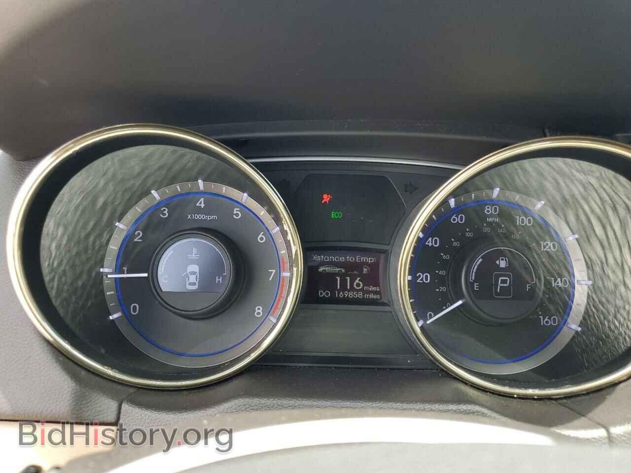 2012 HYUNDAI SONATA - VIN: 5NPEB4AC2CH489587 - Фото 9