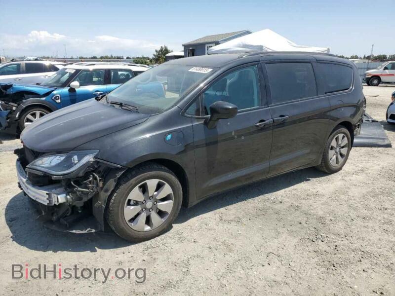 2018 Chrysler PACIFICA Hybrid Limited (VIN 2C4RC1N73JR358954) — фото 1 из 15, Copart, повреждение: бок