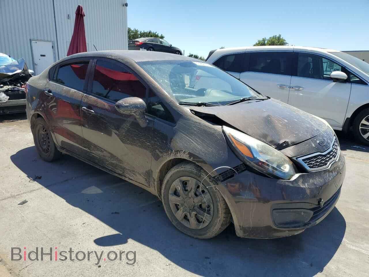 2013 KIA RIO - VIN: KNADN4A37D6104956 - Фото 4