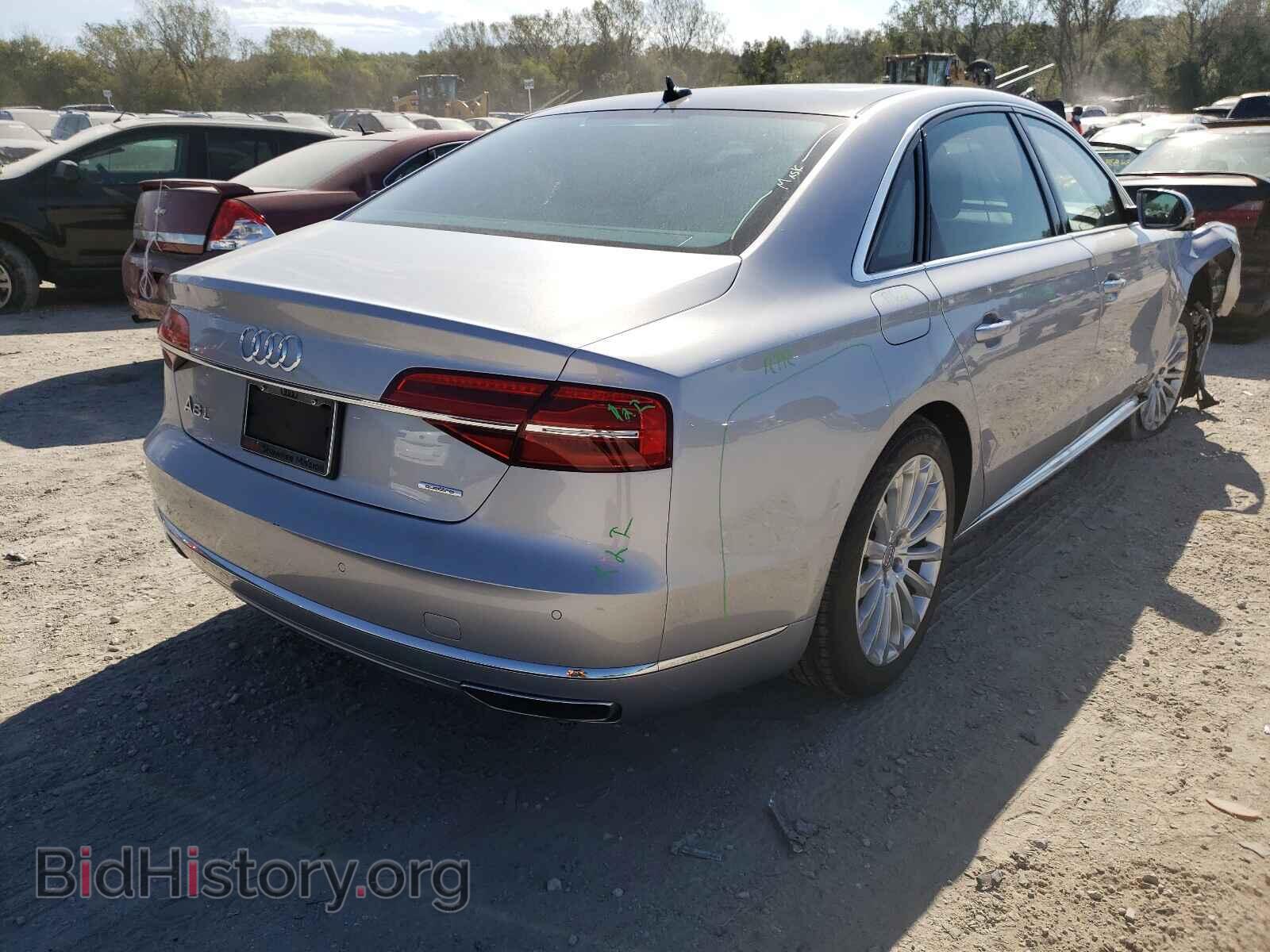 2016 AUDI A8 - VIN: WAU34AFD9GN002860 - Фото 4