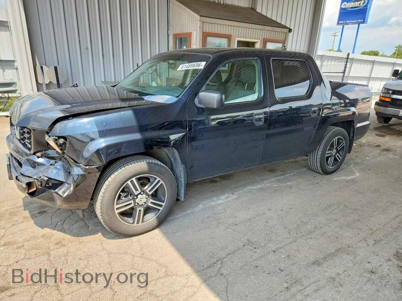 Photo 5FPYK1F78CB455649 - HONDA RIDGELINE 2012
