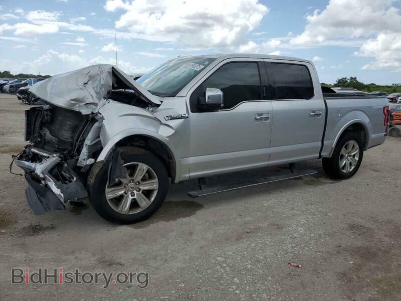 2015 Ford F-150 Supercrew (VIN 1FTEW1CF1FFC47270) — photo 1 of 14, Copart, damage: front end