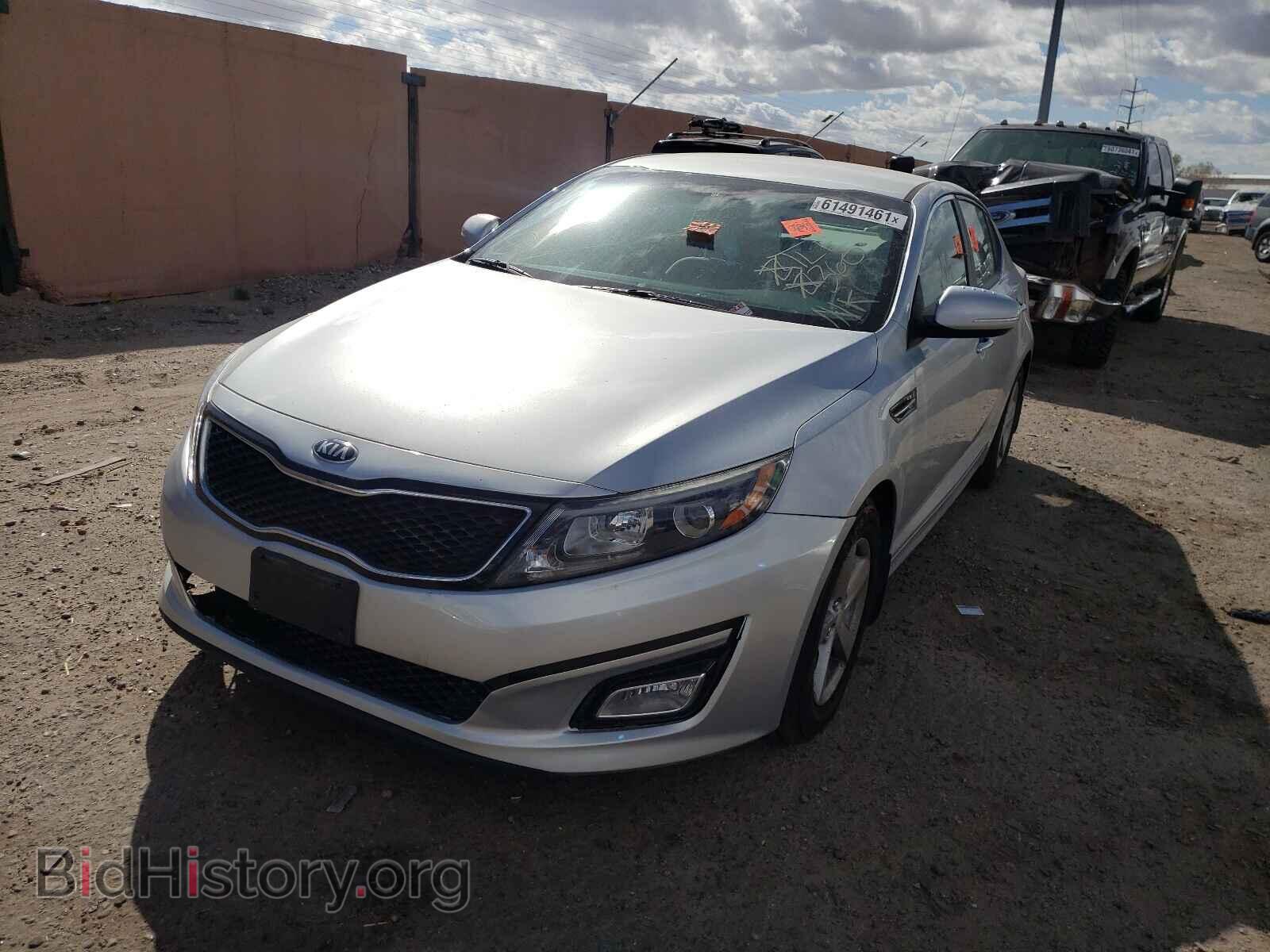 2015 KIA OPTIMA - VIN: 5XXGM4A71FG432092 - Фото 2