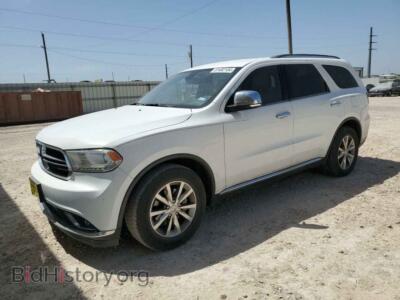 2014 Dodge DURANGO Limited, white — VIN 1C4RDHDG0EC561094, Copart