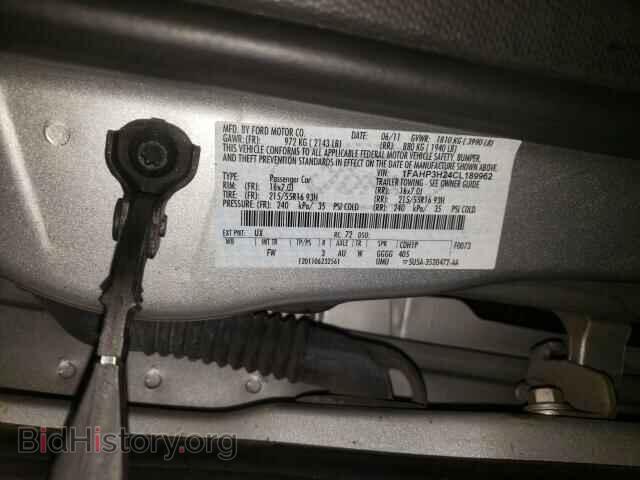 2012 FORD FOCUS - VIN: 1FAHP3H24CL189962 - Фото 10