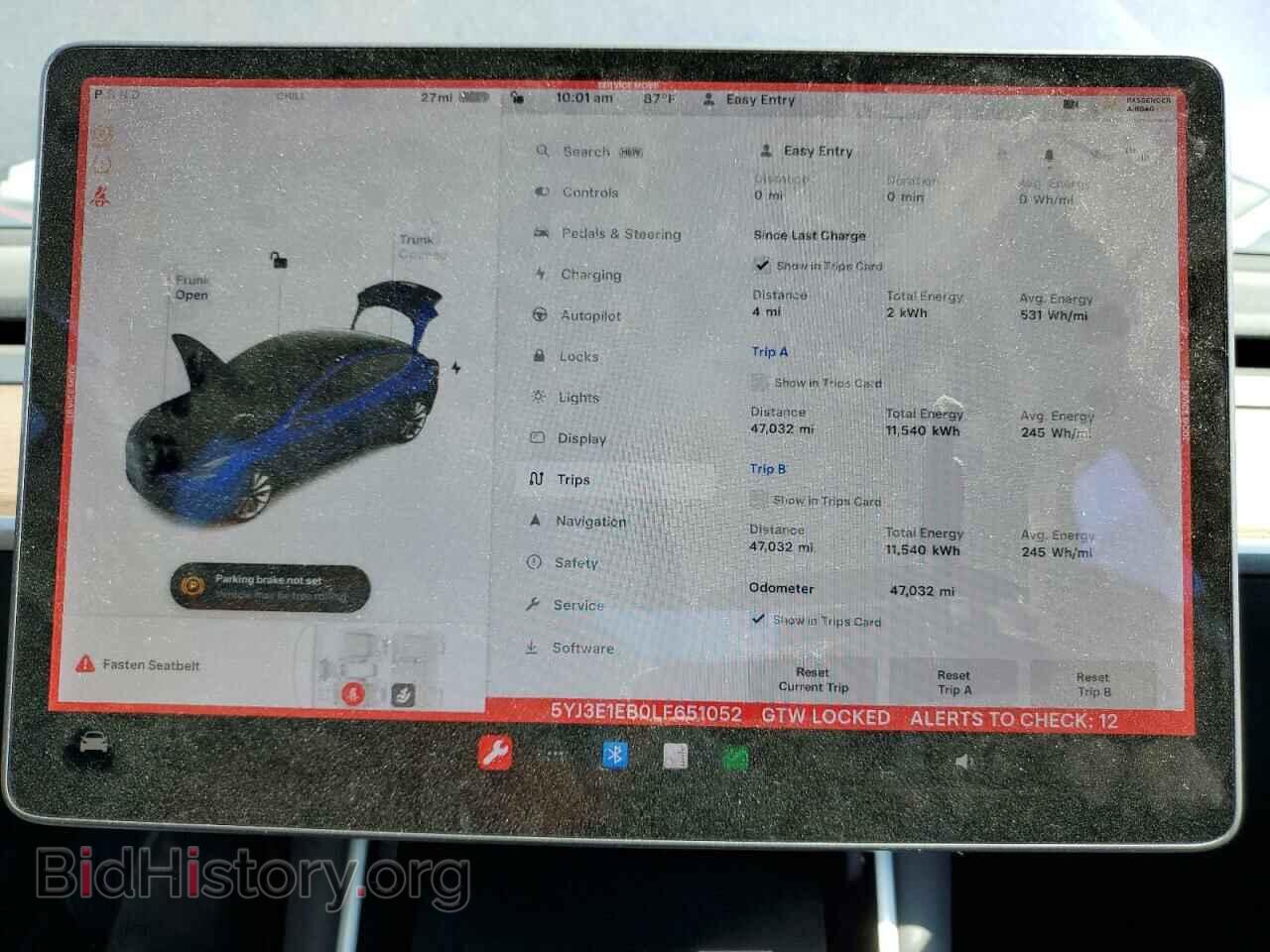 2020 TESLA MODEL 3 - VIN: 5YJ3E1EB0LF651052 - Photo 9