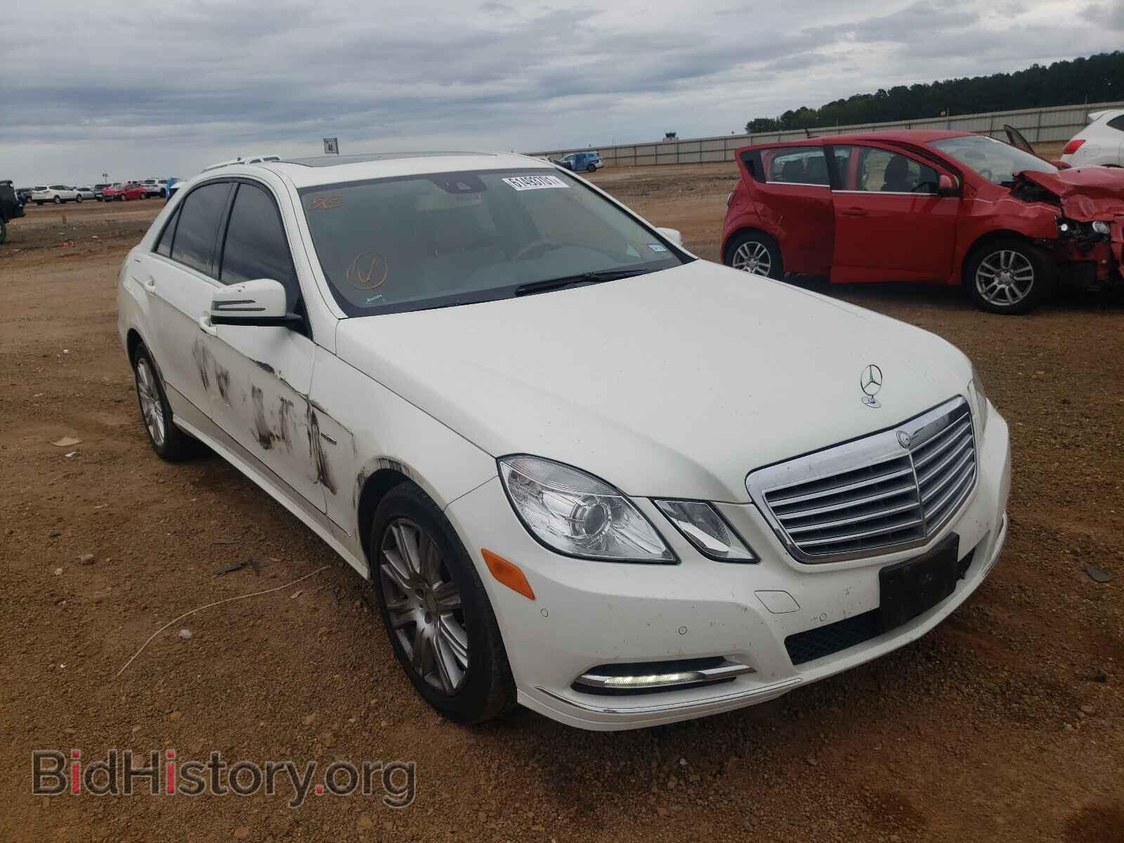 Фотография WDDHF5KBXCA572307 - MERCEDES-BENZ E-CLASS 2012