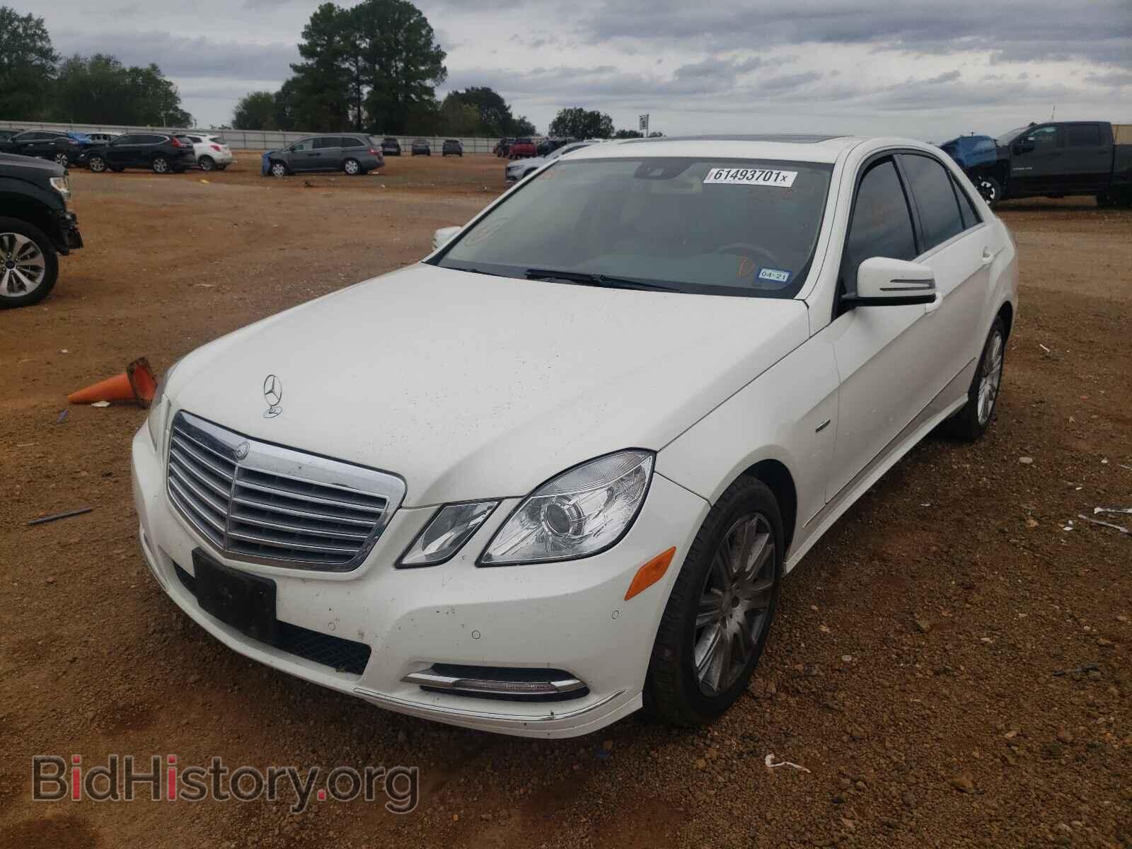2012 MERCEDES-BENZ E-CLASS - VIN: WDDHF5KBXCA572307 - Фото 2