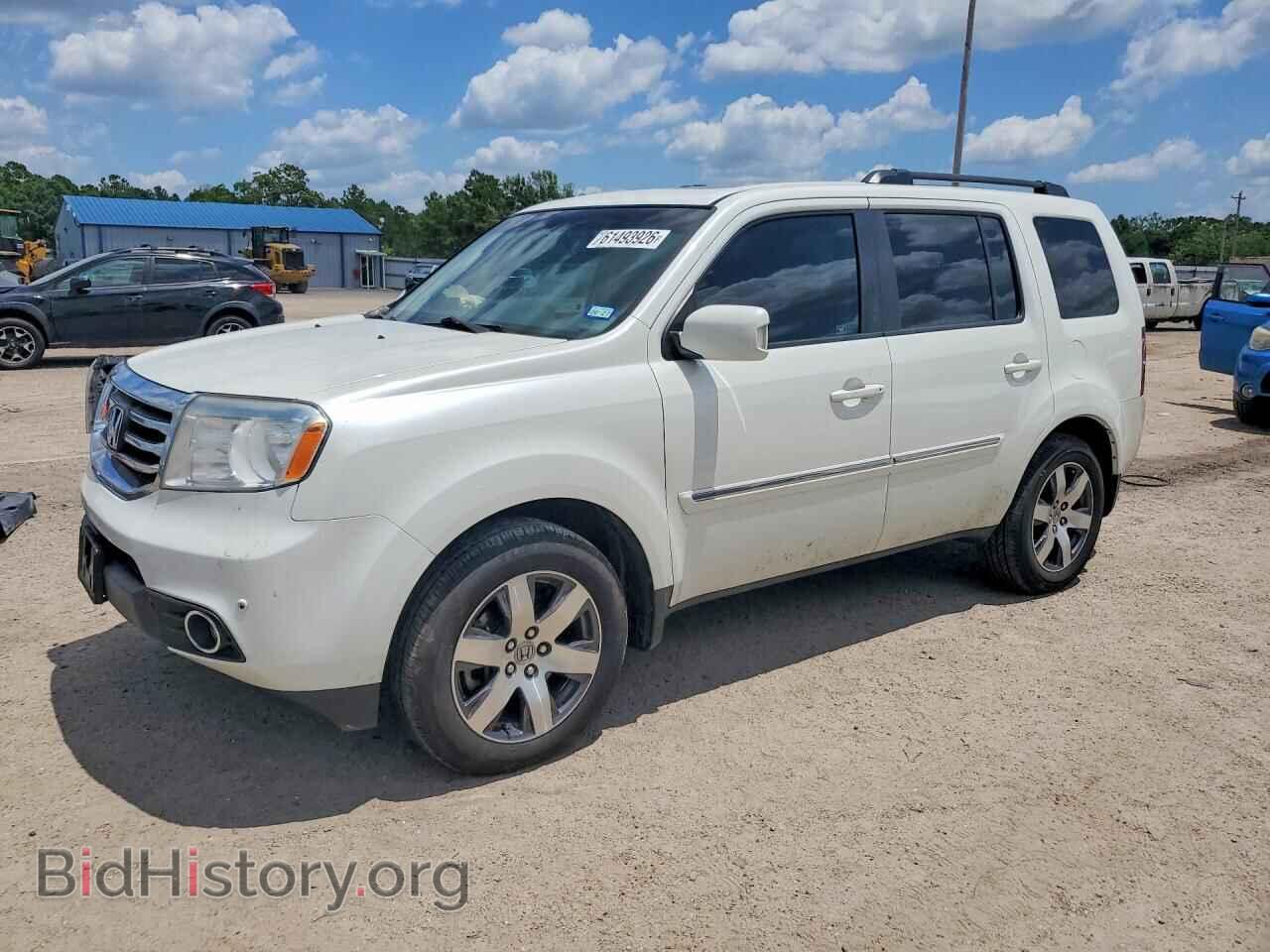 Photo 5FNYF3H97CB033590 - HONDA PILOT 2012