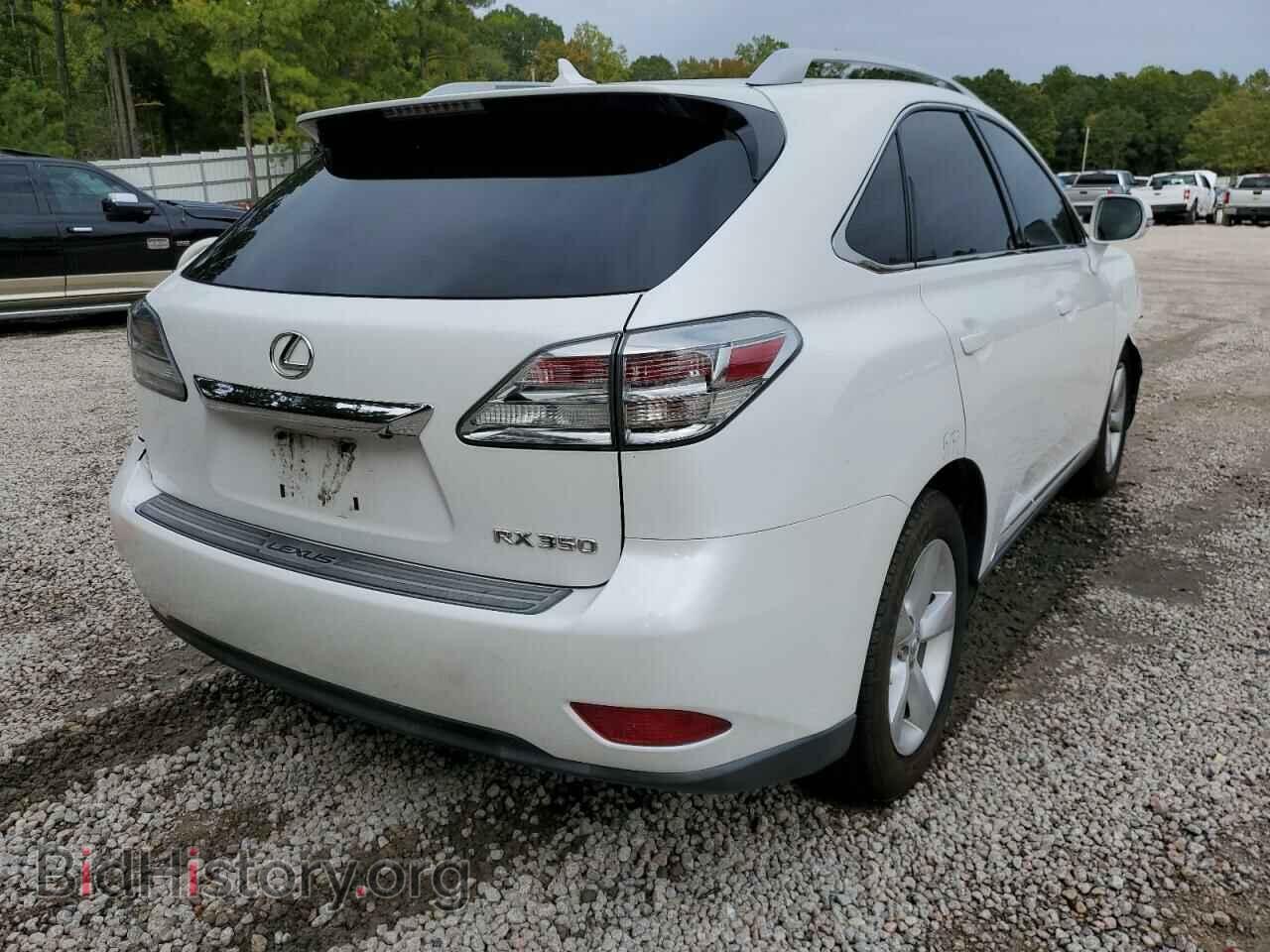 2011 LEXUS RX350 - VIN: 2T2BK1BA5BC093424 - Фото 4