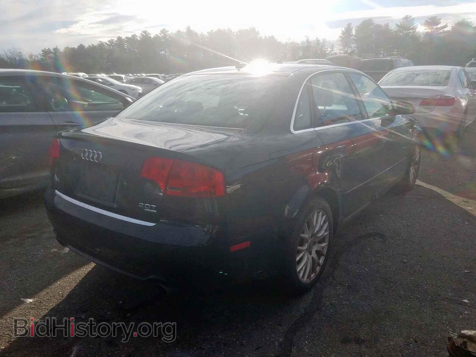 2008 AUDI A4 - VIN: WAUDF78E38A141382 - Фото 4