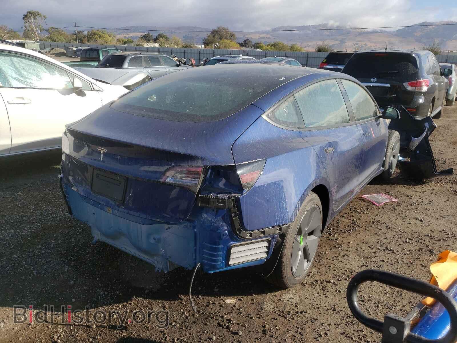 2021 TESLA MODEL 3 - VIN: 5YJ3E1EA4MF877510 - Фото 4