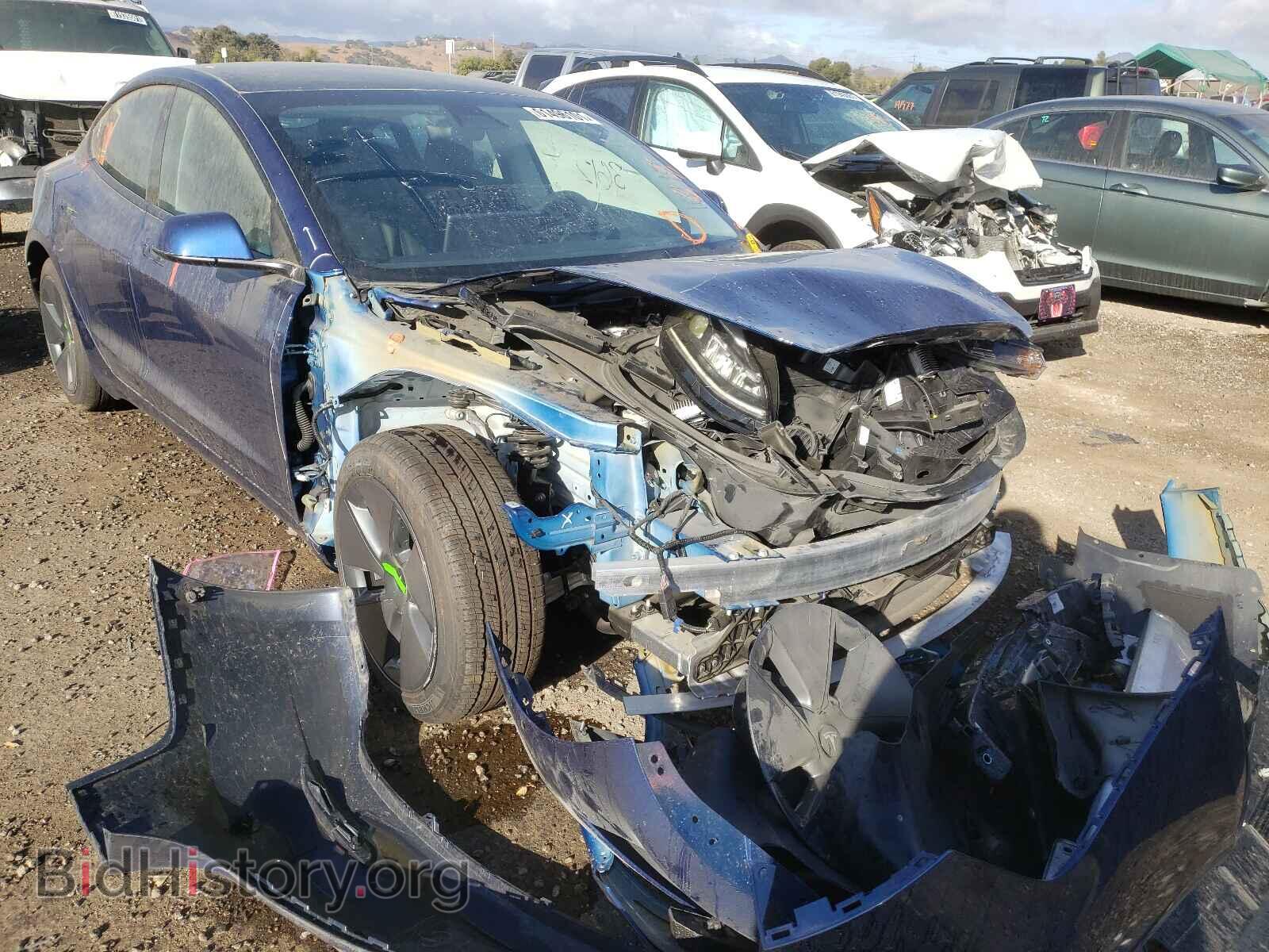 2021 TESLA MODEL 3 - VIN: 5YJ3E1EA4MF877510 - Фото 9